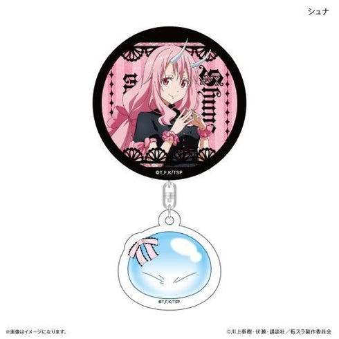 『転生したらスライムだった件』転生したらスライムだった件 アクリルチャーム付き缶バッジ(ゴシック) シュナ